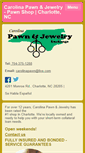 Mobile Screenshot of carolinapawnshop.com