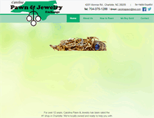 Tablet Screenshot of carolinapawnshop.com